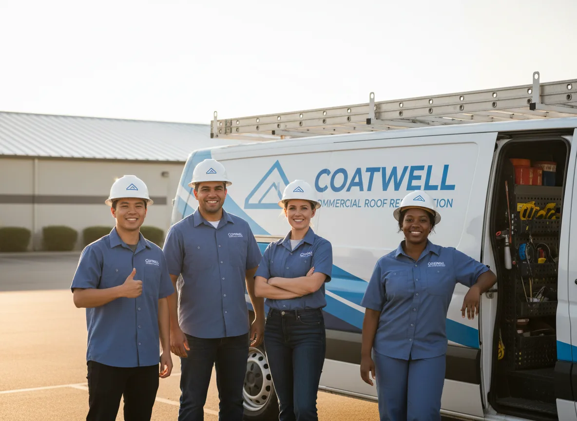 Commercial roof coating company in Victoria, VA